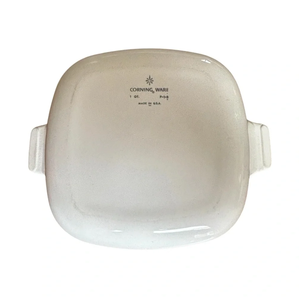 Corning Ware Vintage 60s P-1-B Blue Cornflower 1 Quart Baking Dish‎ Casserole